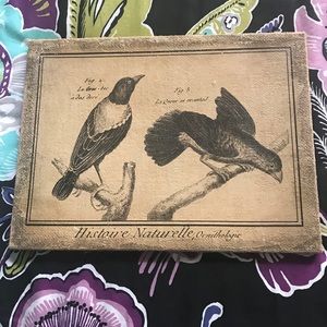 Burlap Bird picture